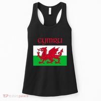 Wales Cymru Welsh Flag Women's Tank Top thumb 0