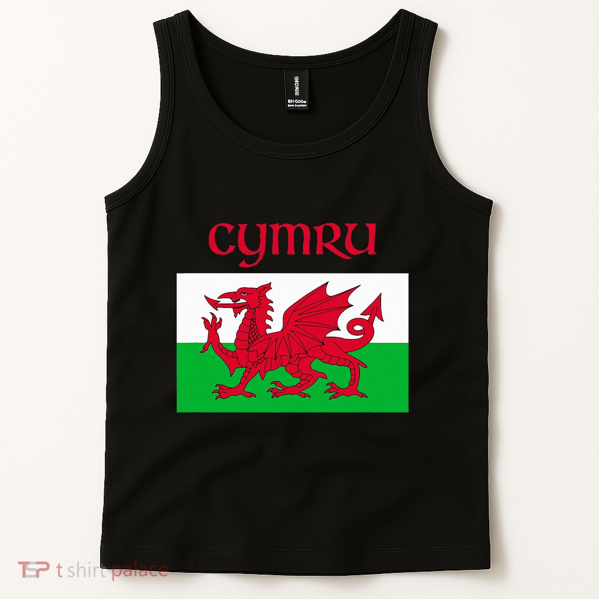 Wales Cymru Welsh Flag Tank Top