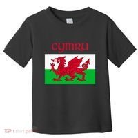 Wales Cymru Welsh Flag Toddler T-Shirt thumb 0