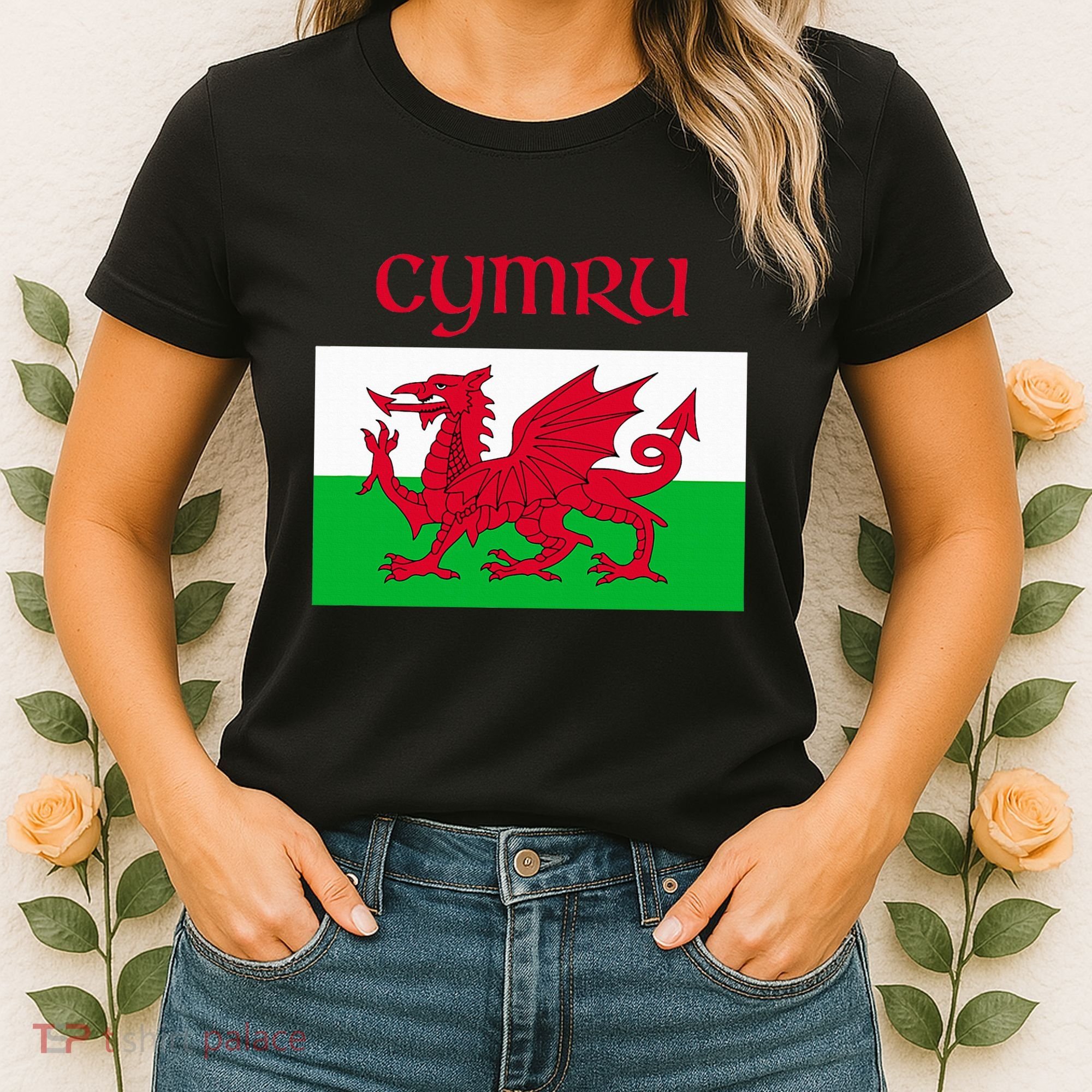 Wales Cymru Welsh Flag Women's T-Shirt