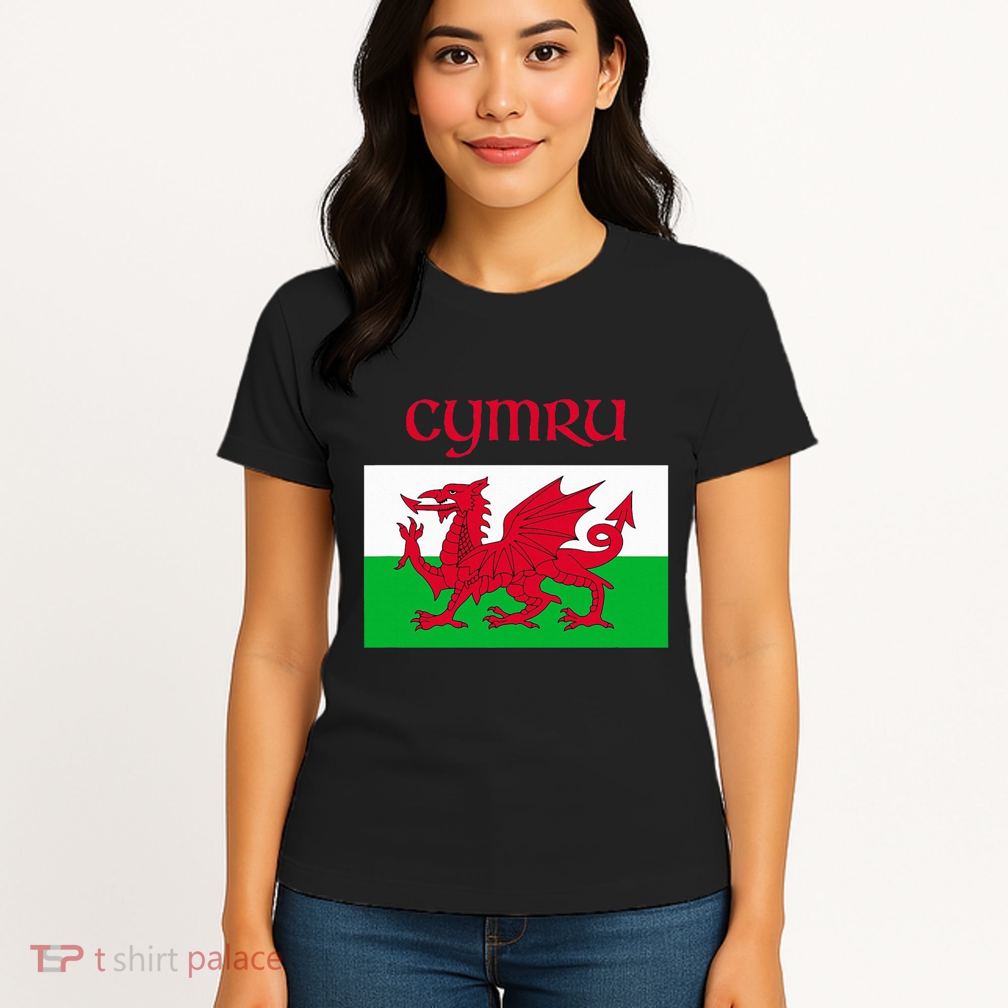 Wales Cymru Welsh Flag Women's T-Shirt