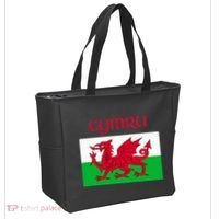 Wales Cymru Welsh Flag Tote Bag thumb 2