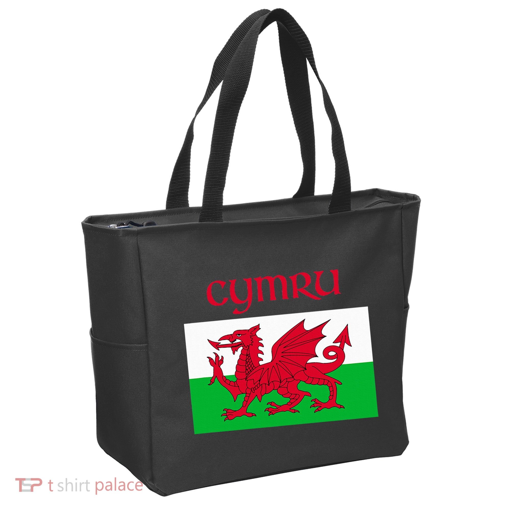 Wales Cymru Welsh Flag Tote Bag