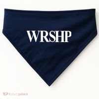 Worship Christian Words Of Faith USA-Made Doggie Bandana thumb 0