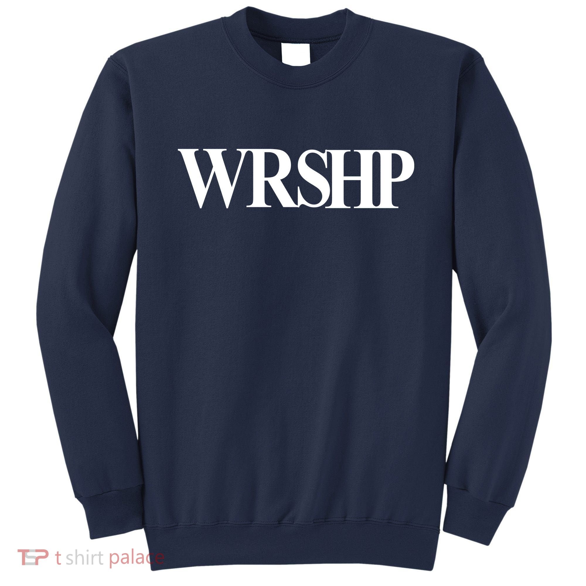 Worship Christian Words Of Faith Sweatshirt