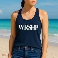 Worship Christian Words Of Faith Women's Tank Top thumb 2