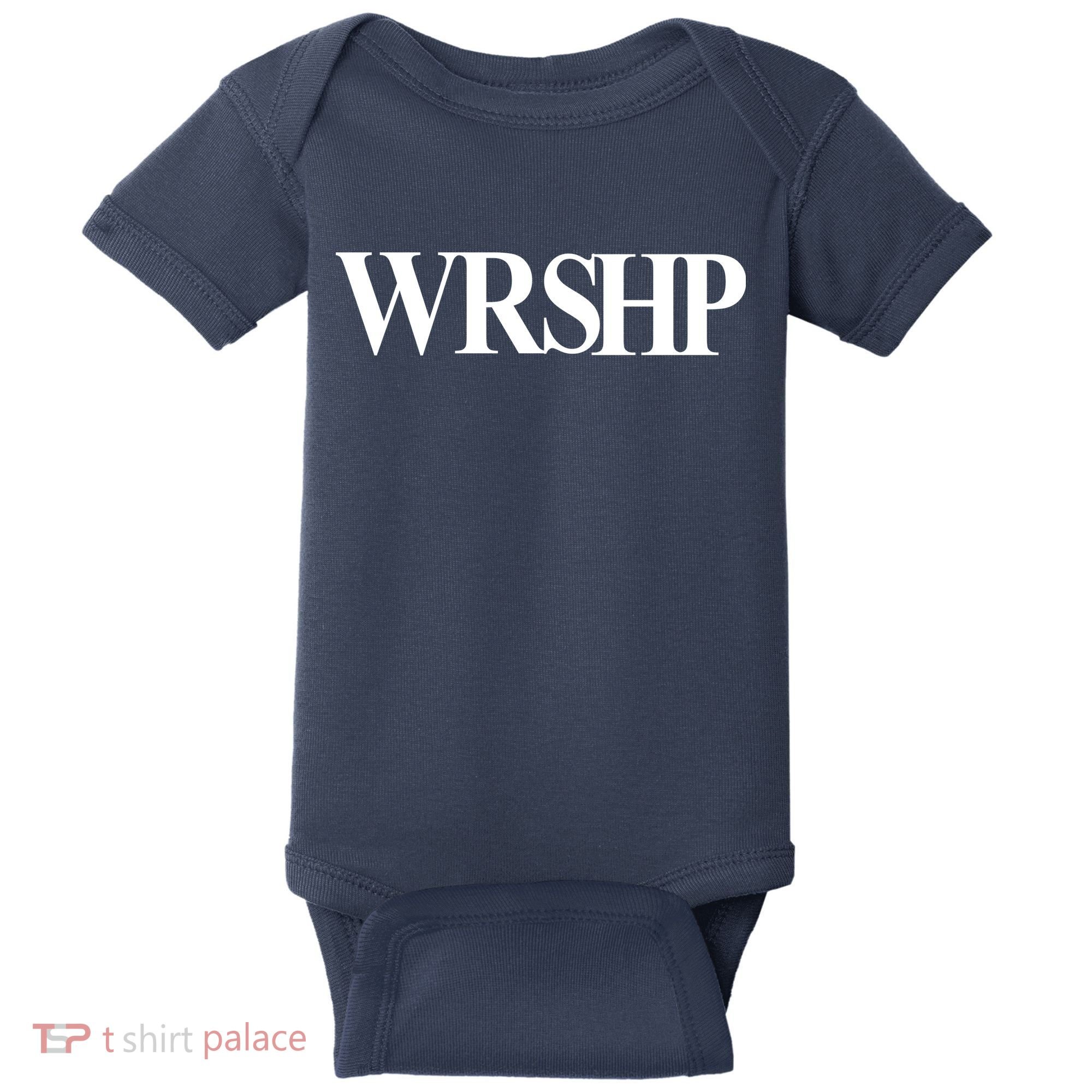 Worship Christian Words Of Faith Baby Bodysuit
