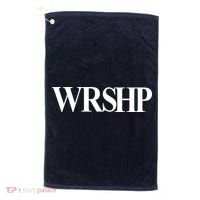 Worship Christian Words Of Faith Golf Towel thumb 0