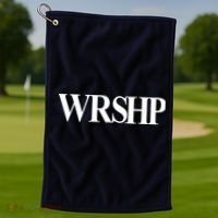 Worship Christian Words Of Faith Golf Towel thumb 1