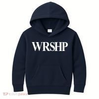 Worship Christian Words Of Faith Kids Hoodie thumb 0