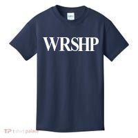 Worship Christian Words Of Faith Kids T-Shirt thumb 0