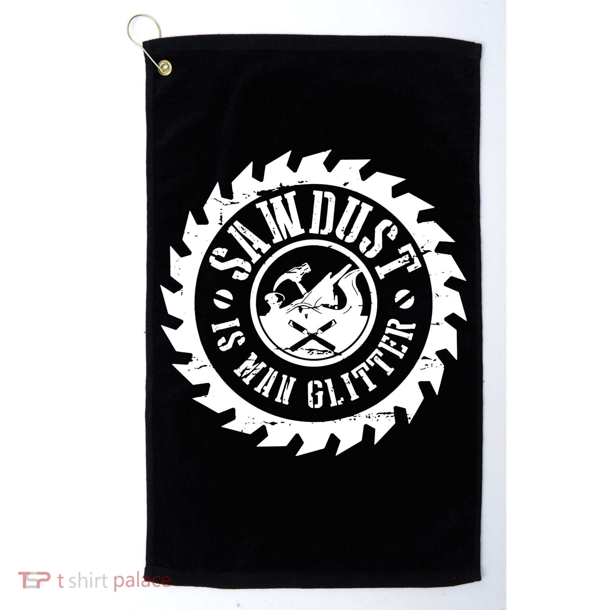 Woodworking Carpenter Golf Towel