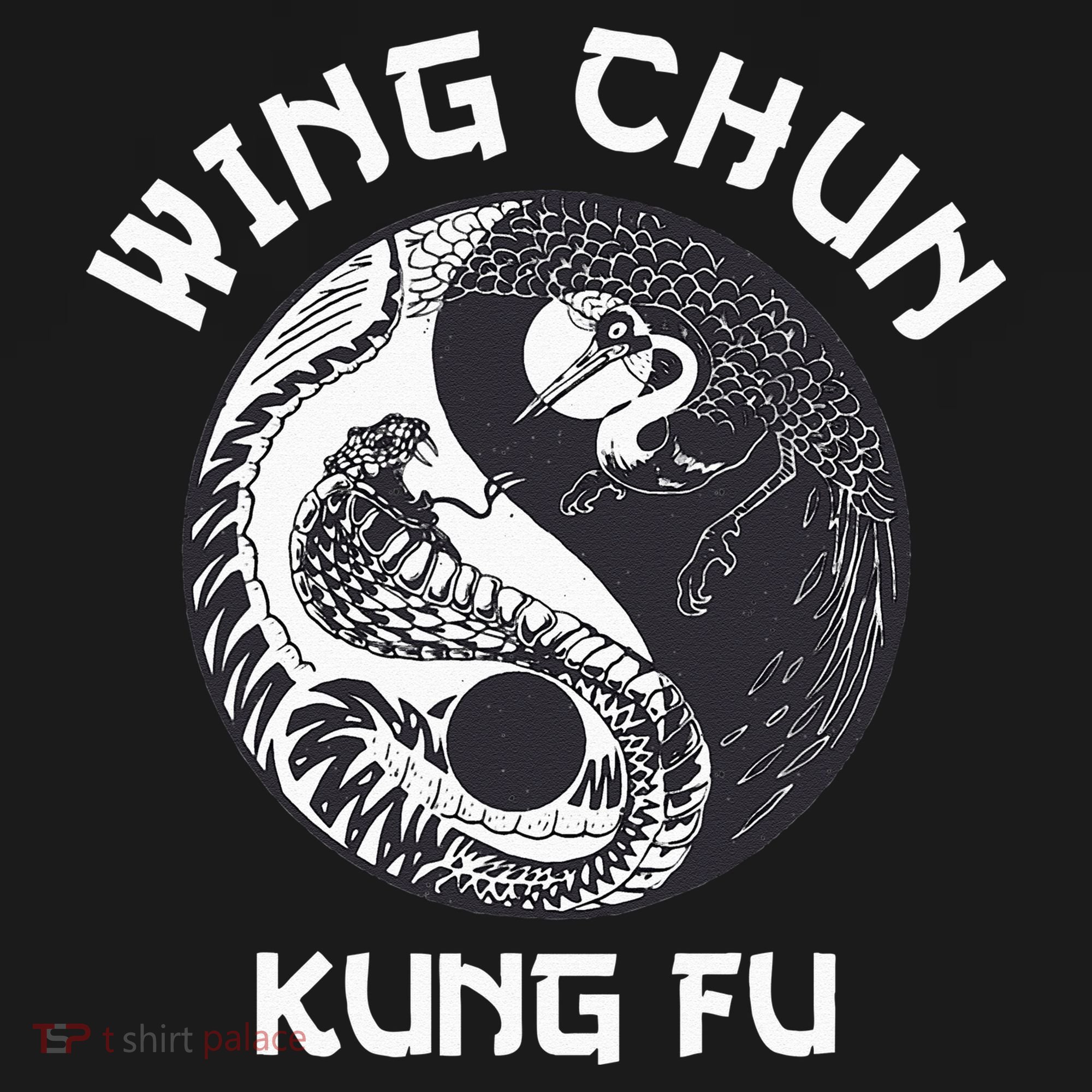 Wing Chun yin yang snake crane Pajama Set
