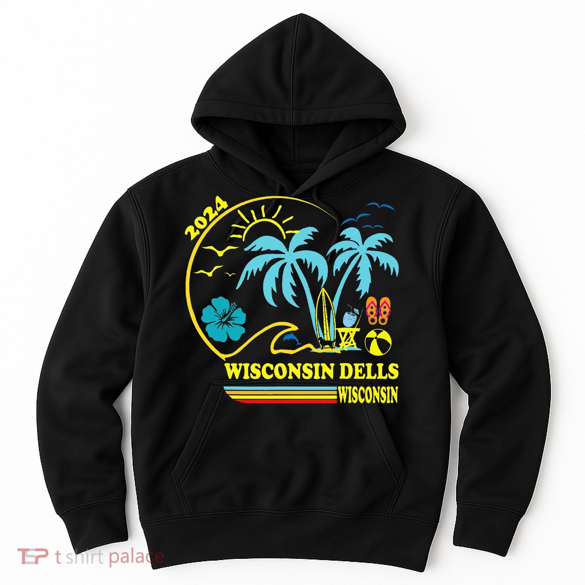 Wisconsin Dells 2024 Family Trip Friends Group Vacation Hoodie