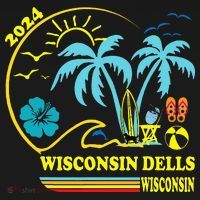 Wisconsin Dells 2024 Family Trip Friends Group Vacation Polo thumb 3