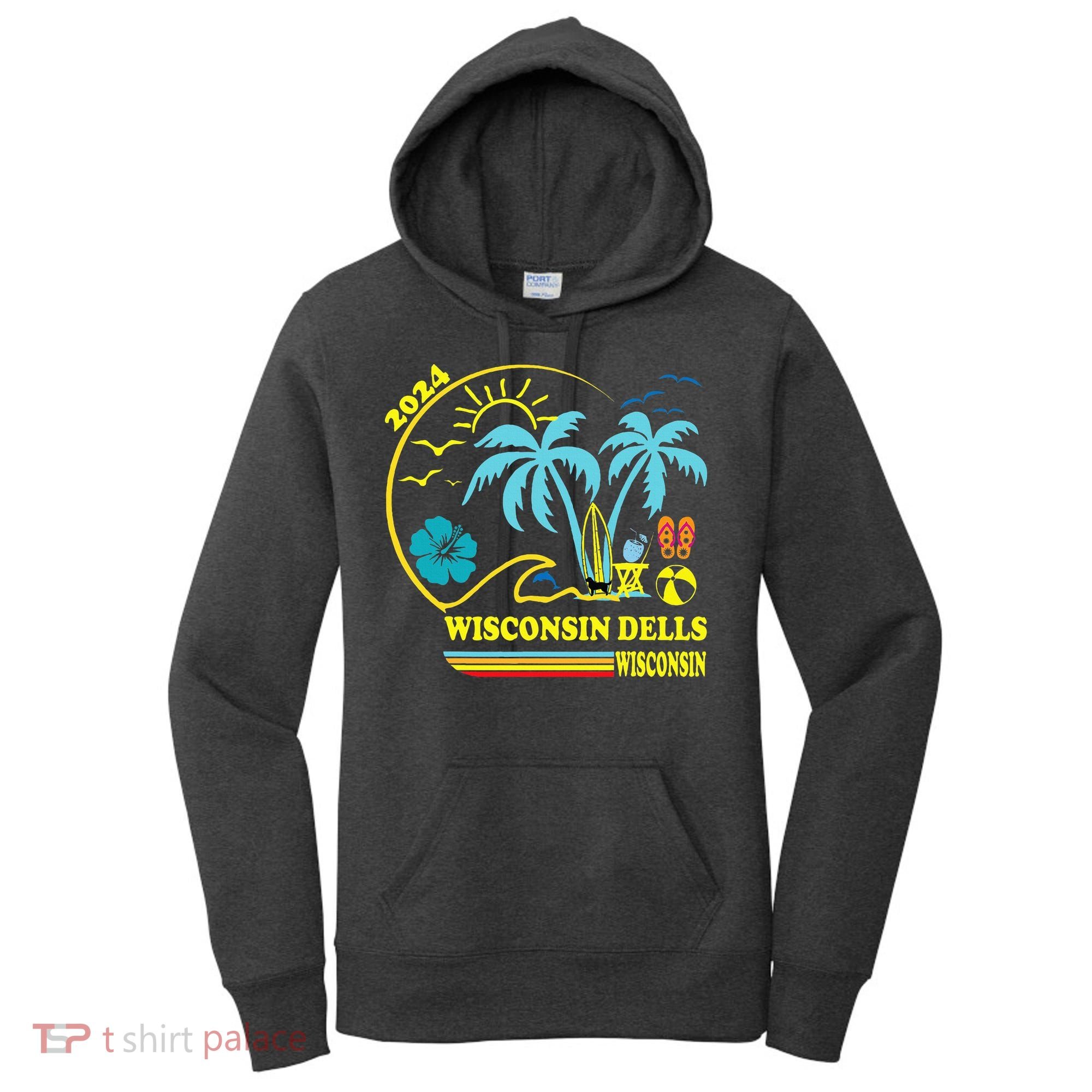 Wisconsin Dells 2024 Family Trip Friends Group Vacation Women's Hoodie