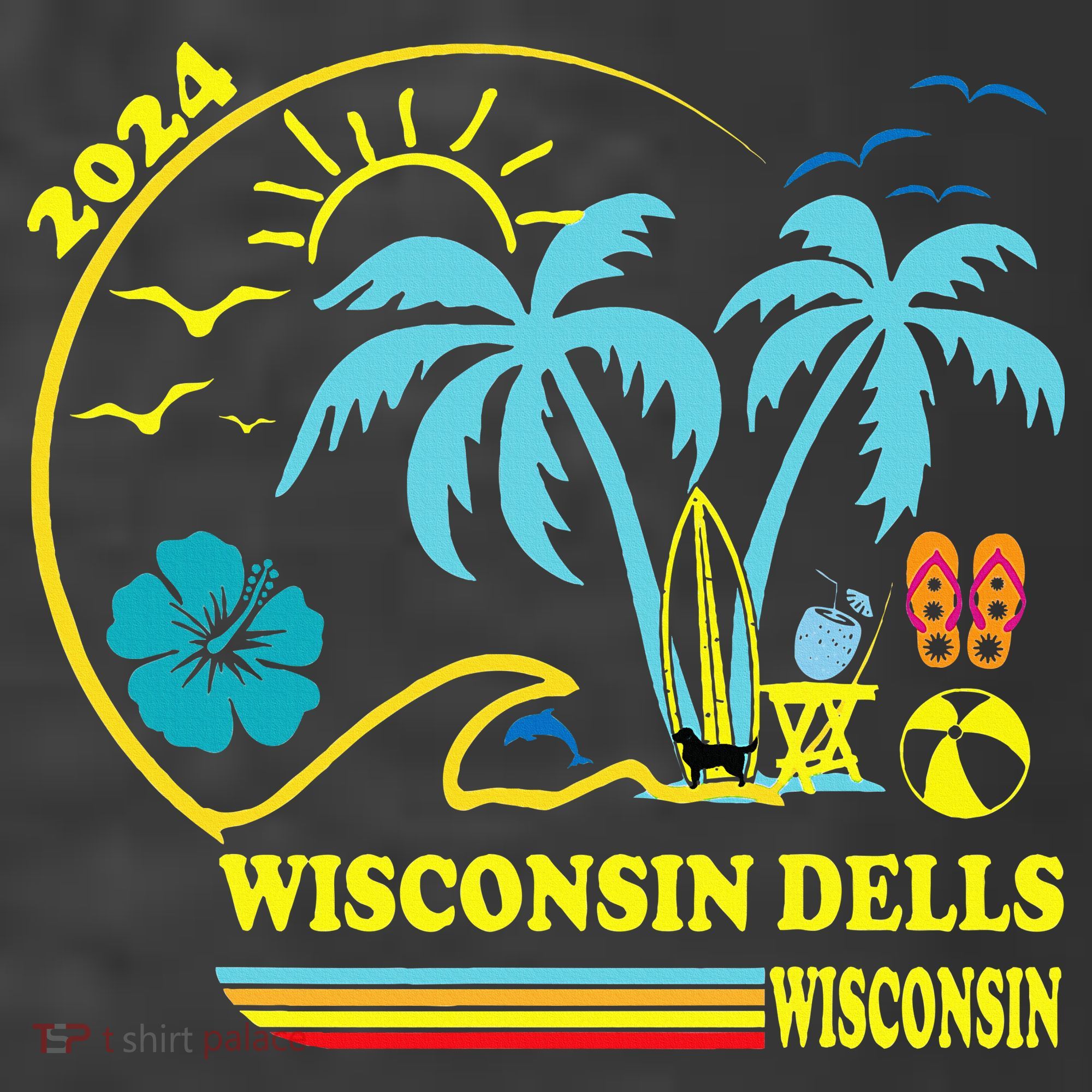 Wisconsin Dells 2024 Family Trip Friends Group Vacation Women's Hoodie
