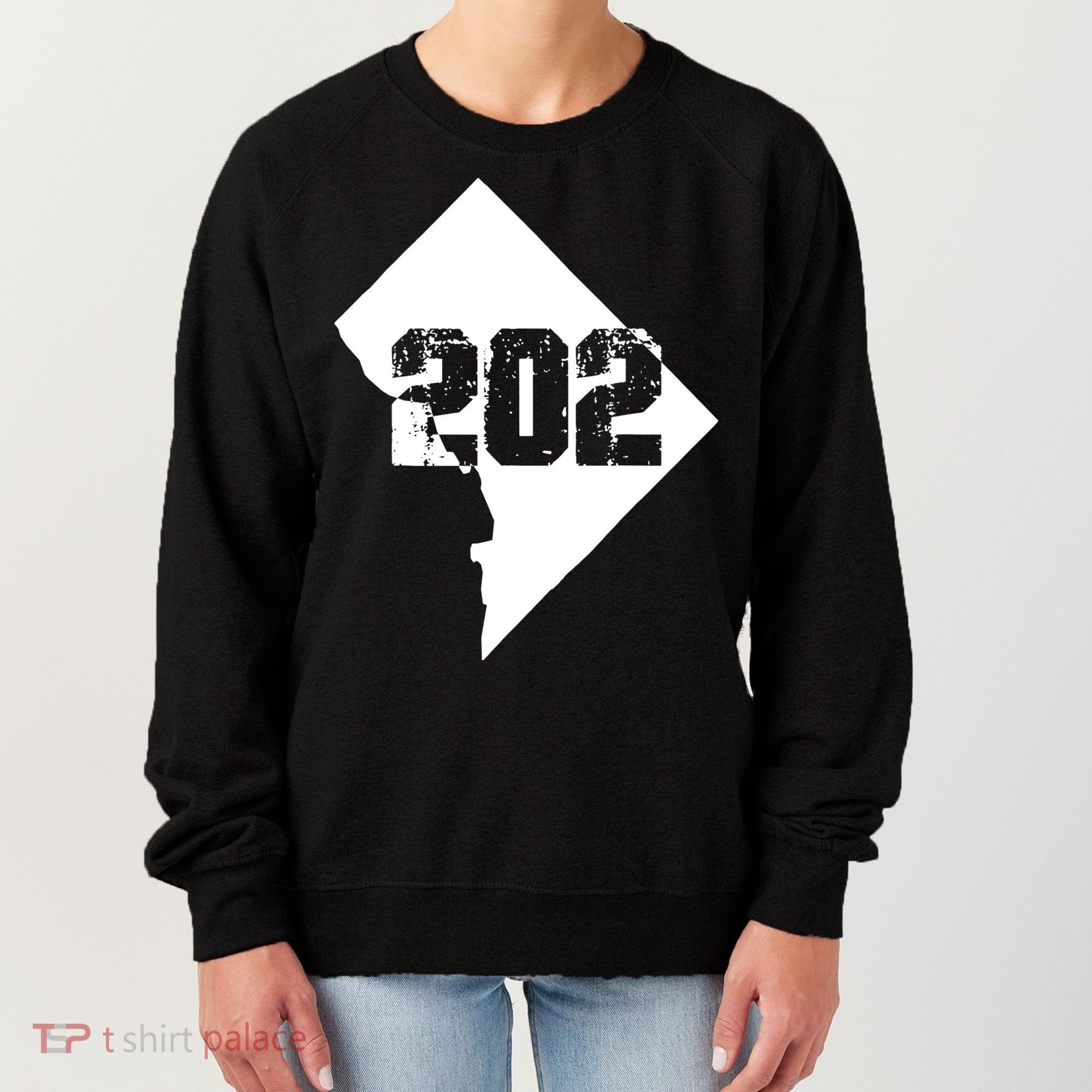 Washington, DC 202 Area Code TShirt Women's Sweatshirt