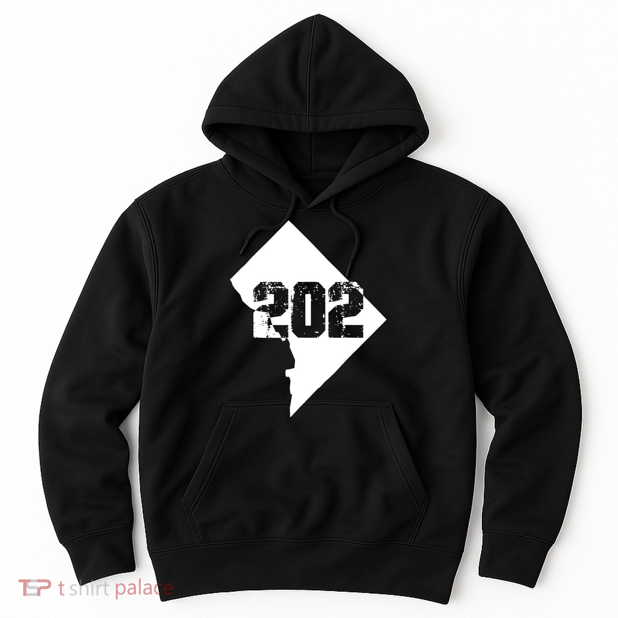 Washington, DC 202 Area Code TShirt Hoodie