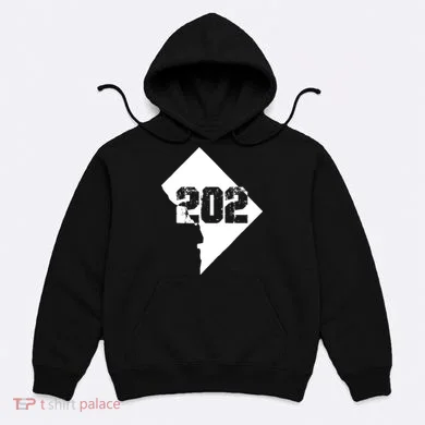 Washington, DC 202 Area Code TShirt Hoodie