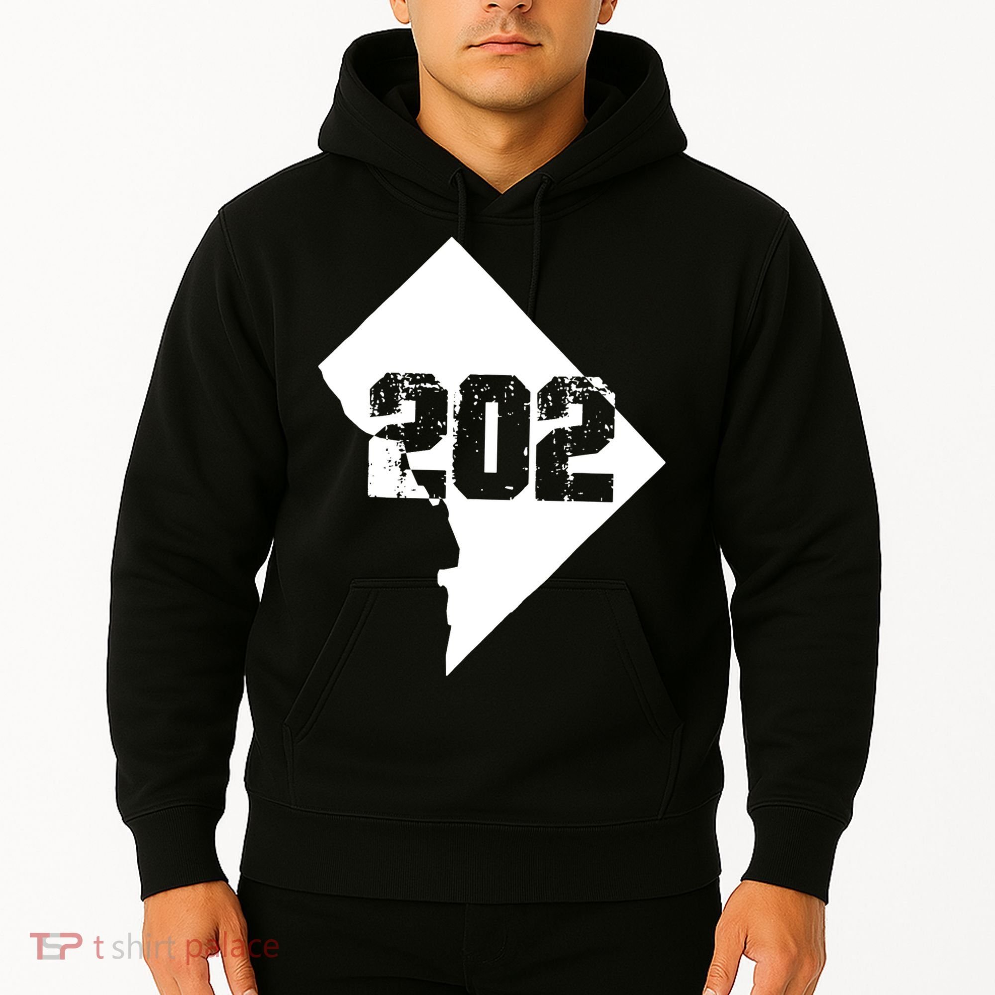 Washington, DC 202 Area Code TShirt Hoodie