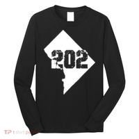 Washington, DC 202 Area Code TShirt Long Sleeve Shirt thumb 0
