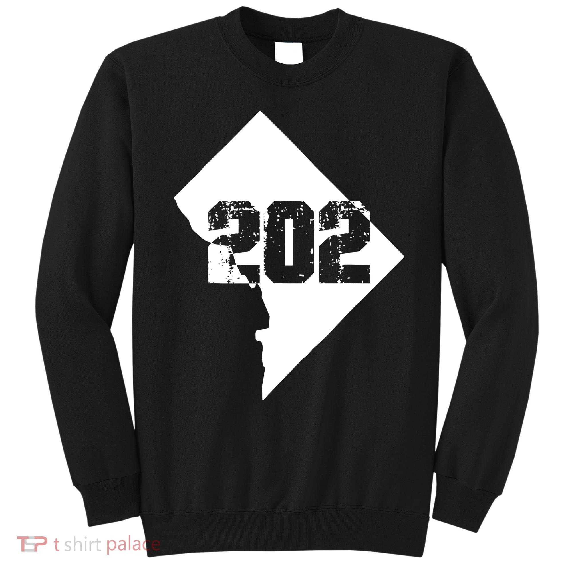 Washington, DC 202 Area Code TShirt Sweatshirt