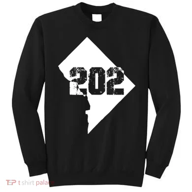 Washington, DC 202 Area Code TShirt Sweatshirt