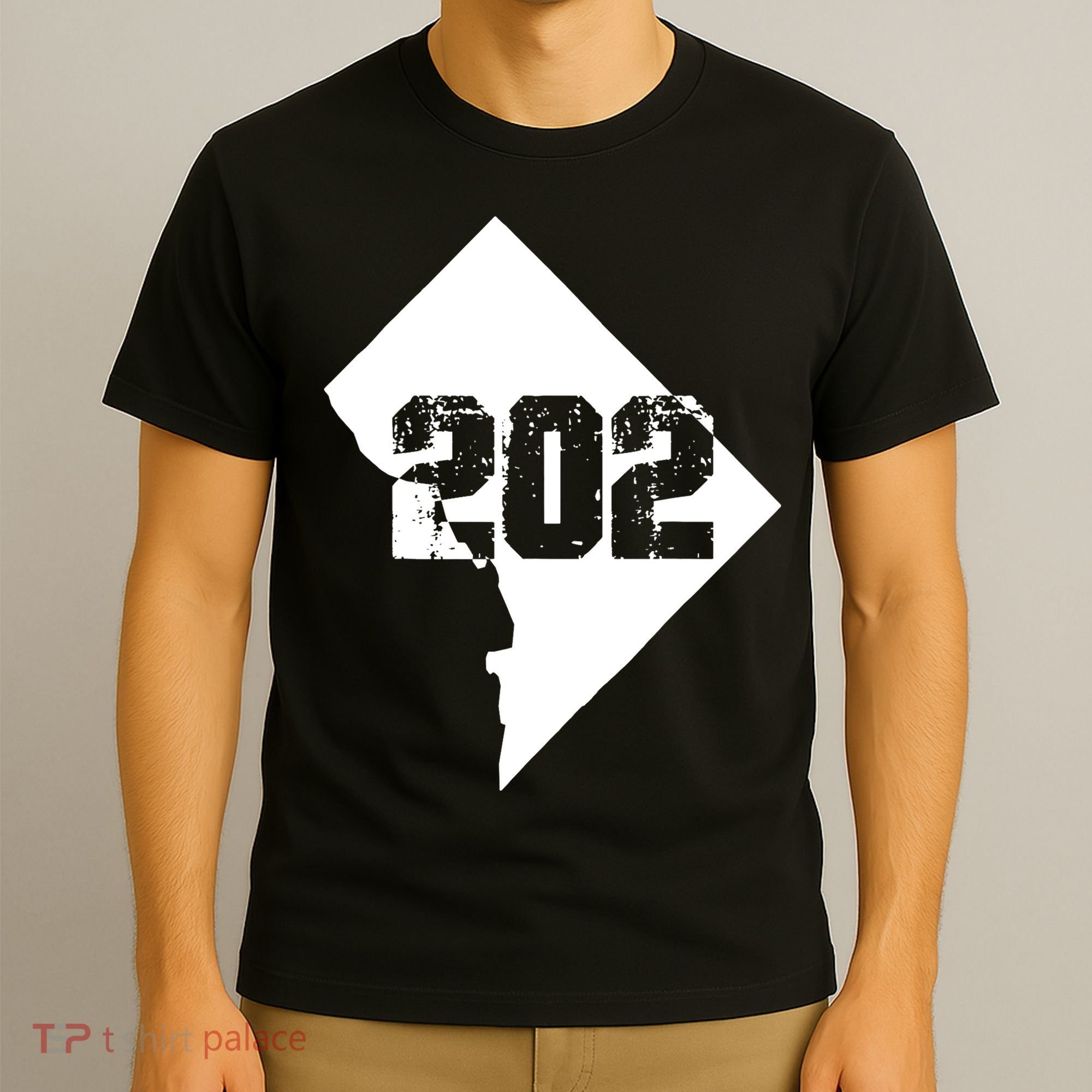 Washington, DC 202 Area Code TShirt T-Shirt