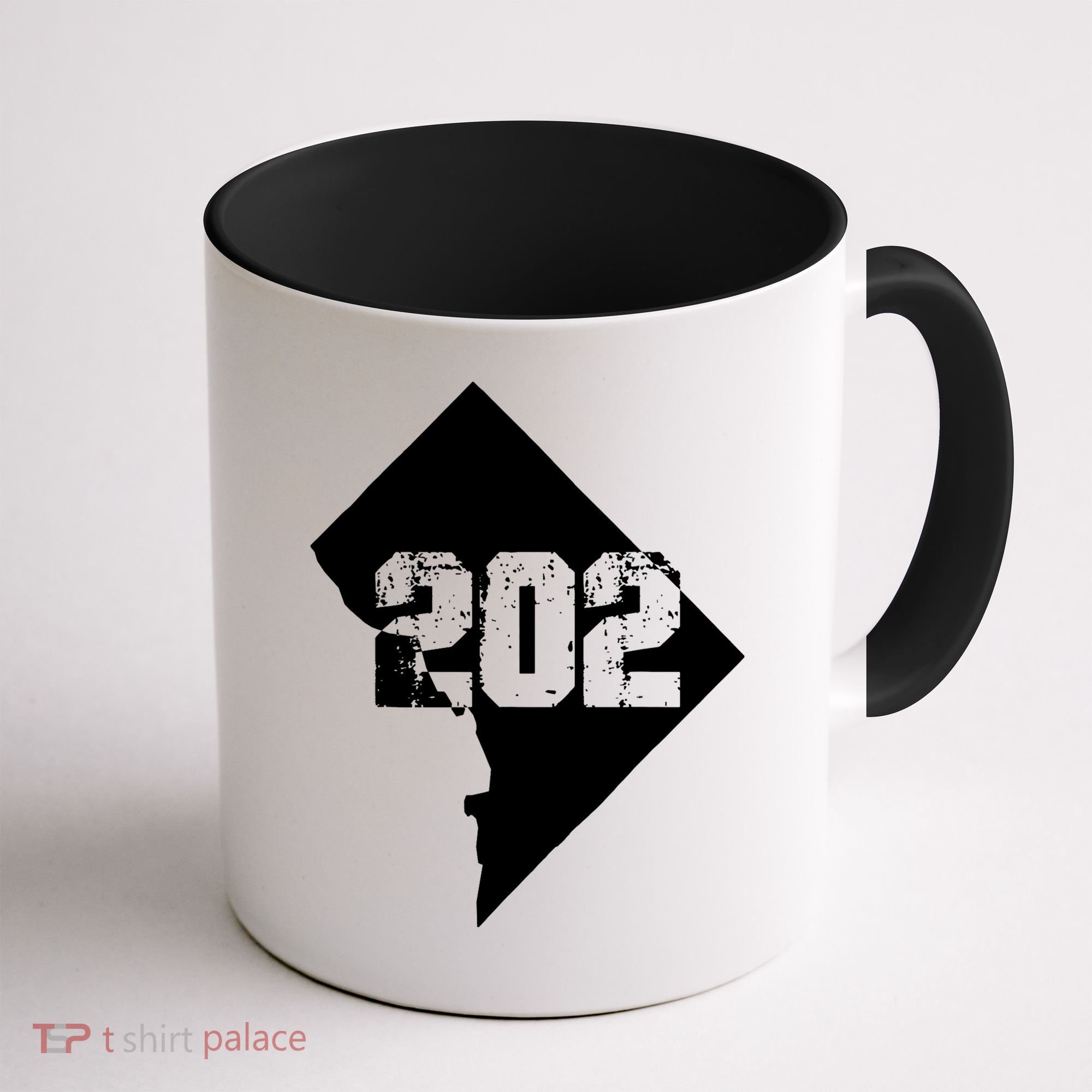 Washington, DC 202 Area Code TShirt Coffee Mug