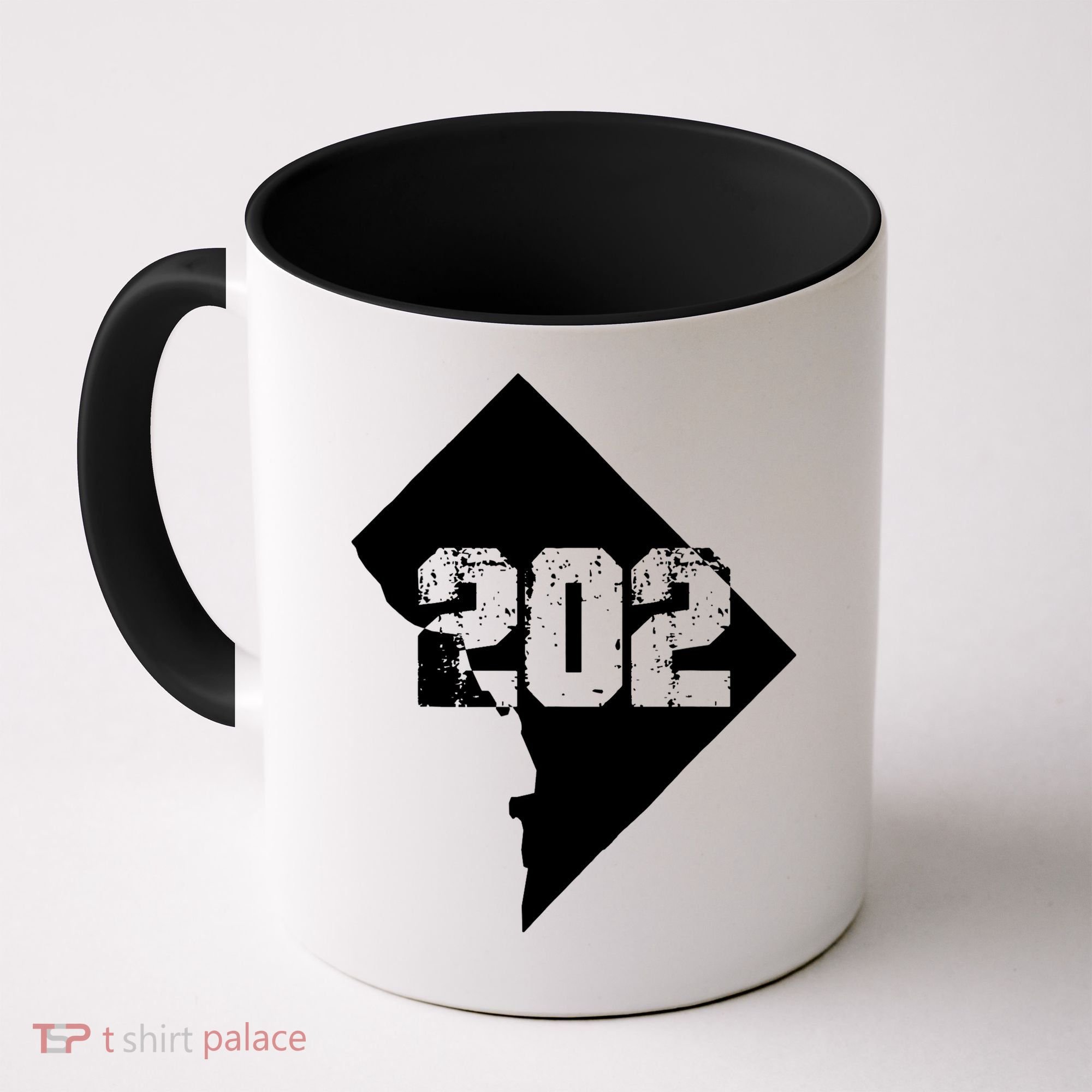 Washington, DC 202 Area Code TShirt Coffee Mug