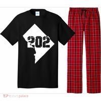 Washington, DC 202 Area Code TShirt Pajama Set thumb 0