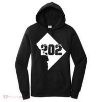 Washington, DC 202 Area Code TShirt Women's Hoodie thumb 0