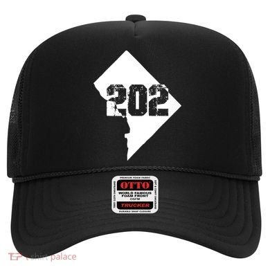 Washington, DC 202 Area Code TShirt Hat