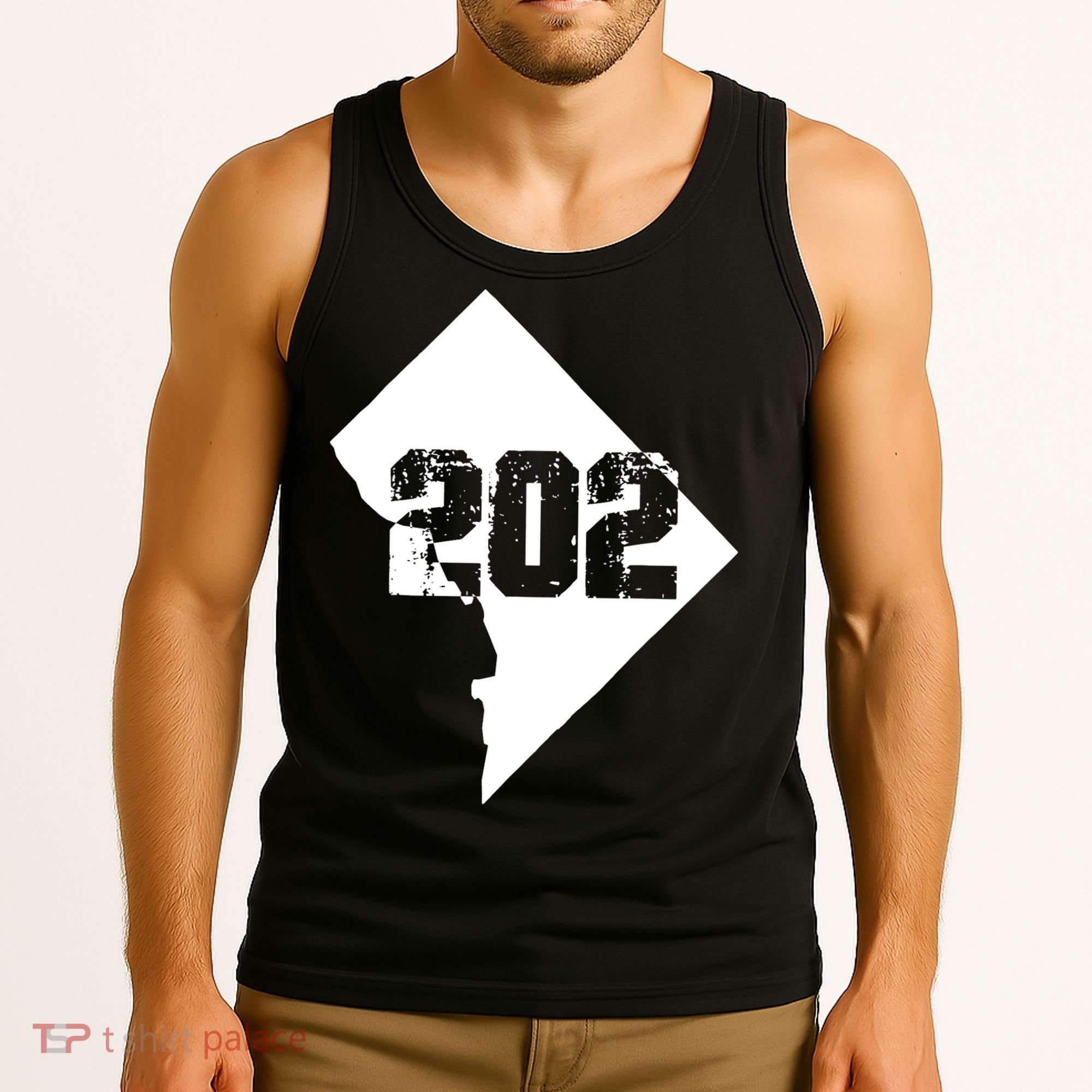 Washington, DC 202 Area Code TShirt Tank Top