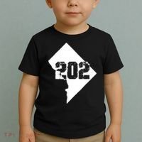 Washington, DC 202 Area Code TShirt Toddler T-Shirt thumb 2