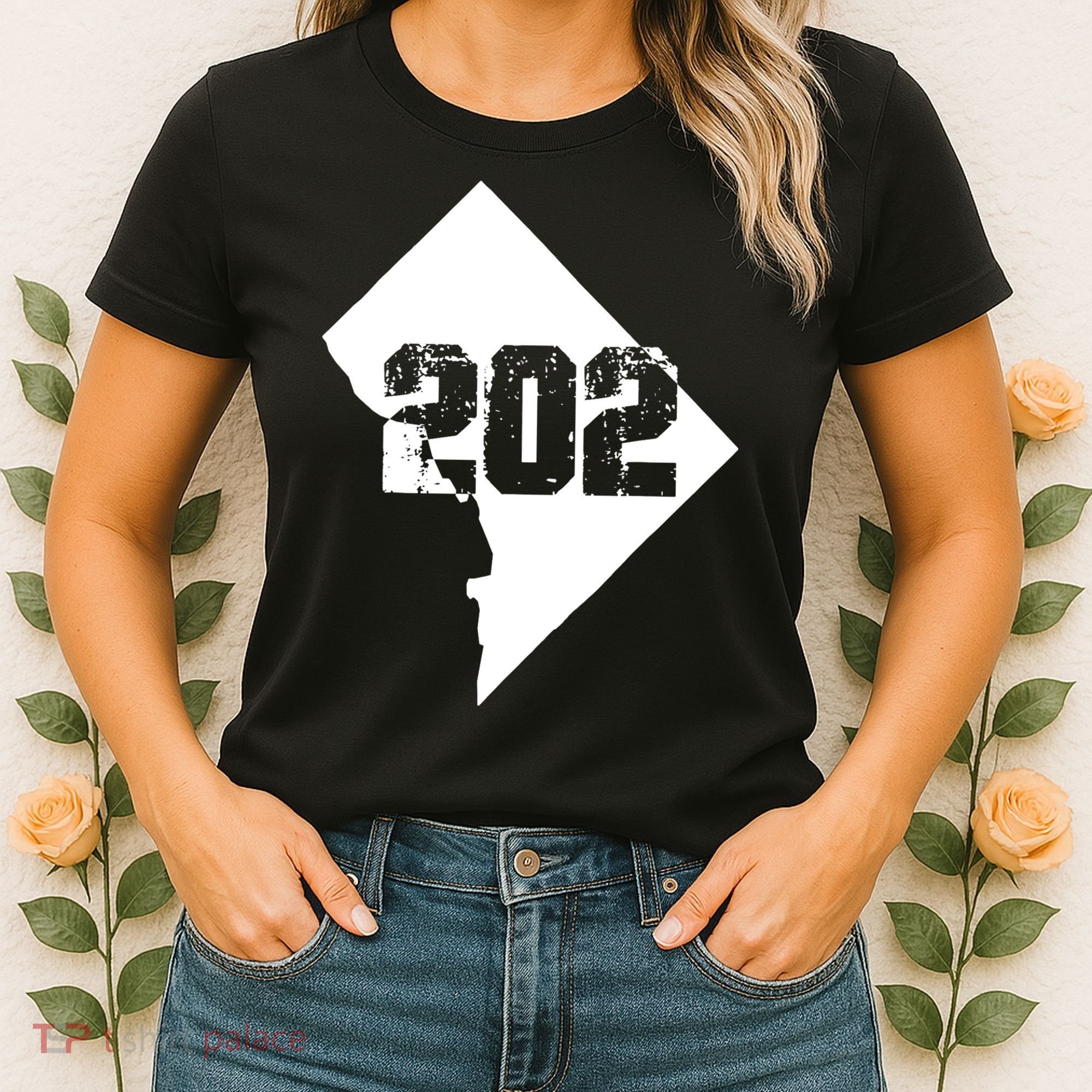 Washington, DC 202 Area Code TShirt Women's T-Shirt