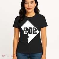 Washington, DC 202 Area Code TShirt Women's T-Shirt thumb 4