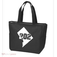 Washington, DC 202 Area Code TShirt Tote Bag thumb 3