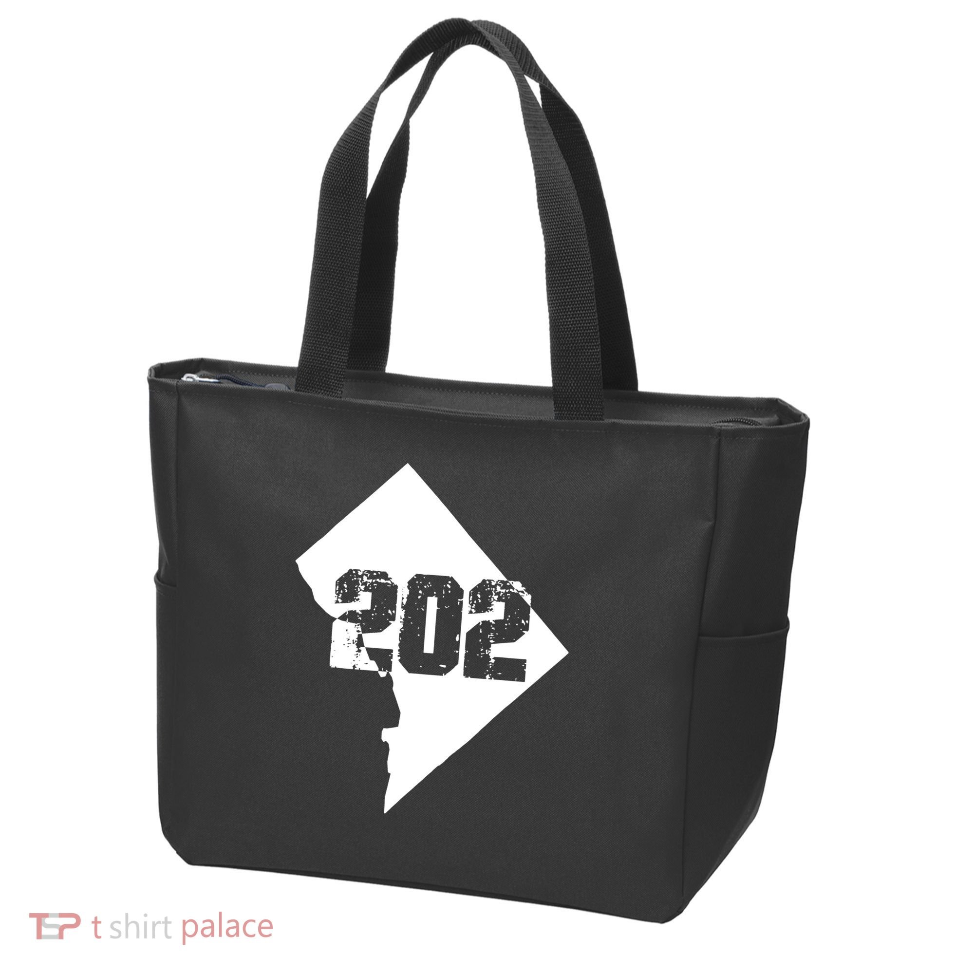Washington, DC 202 Area Code TShirt Tote Bag