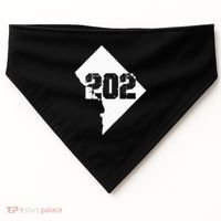 Washington Dc 202 Area Code USA-Made Doggie Bandana thumb 0