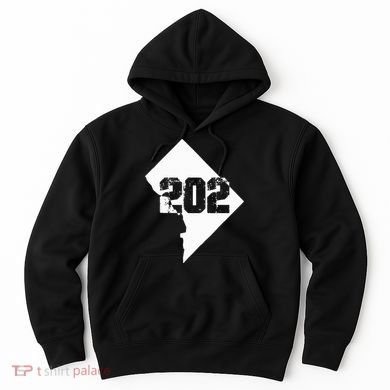 Washington Dc 202 Area Code Hoodie