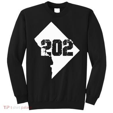 Washington Dc 202 Area Code Sweatshirt
