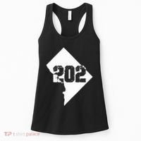 Washington Dc 202 Area Code Women's Tank Top thumb 0