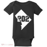 Washington Dc 202 Area Code Baby Bodysuit thumb 0