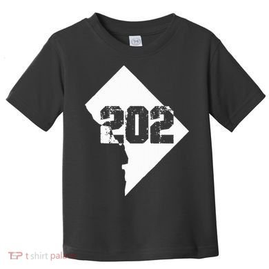 Washington Dc 202 Area Code Toddler T-Shirt