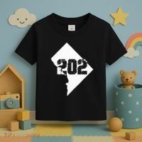 Washington Dc 202 Area Code Toddler T-Shirt thumb 3
