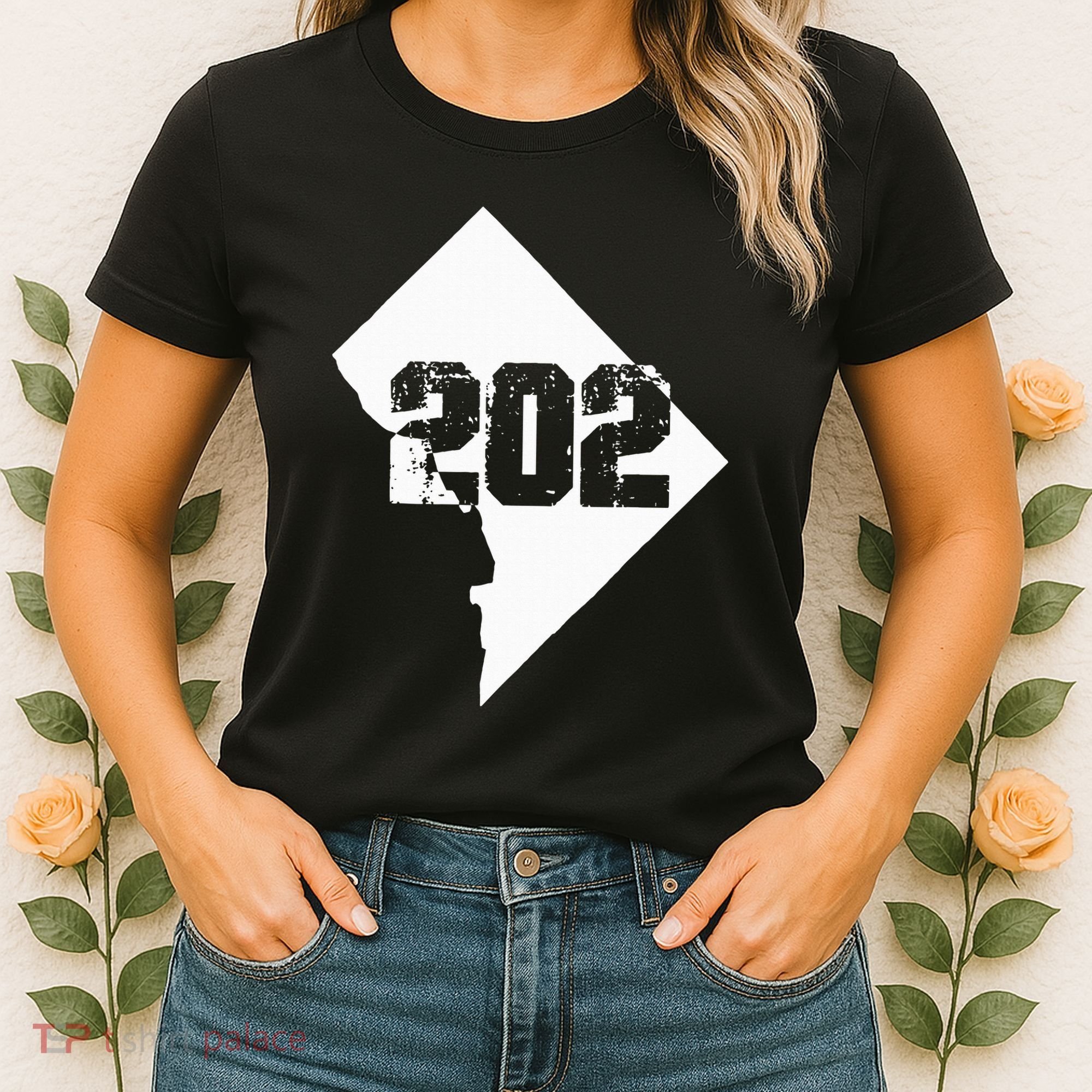 Washington Dc 202 Area Code Women's T-Shirt