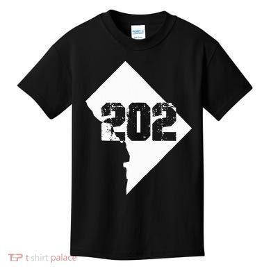 Washington Dc 202 Area Code Kids T-Shirt