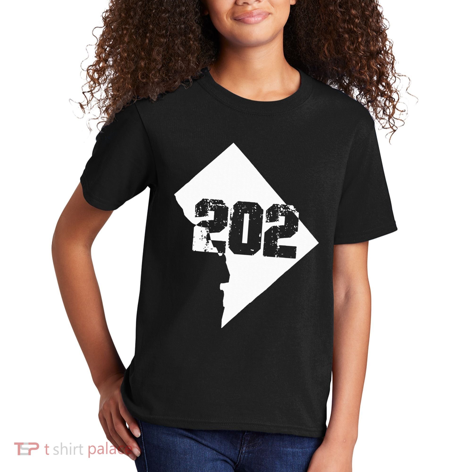 Washington Dc 202 Area Code Kids T-Shirt